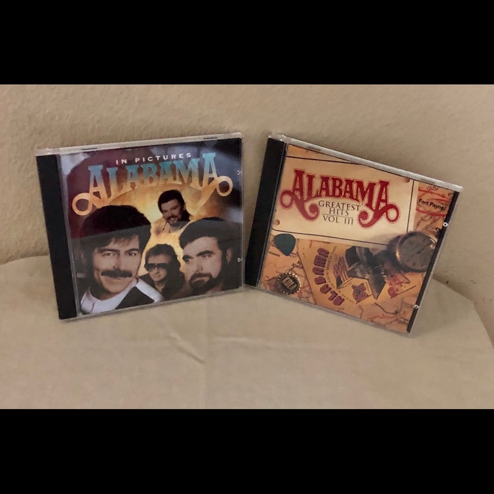 Alabama CDs Greatest Hits Vol. III and In Pictures